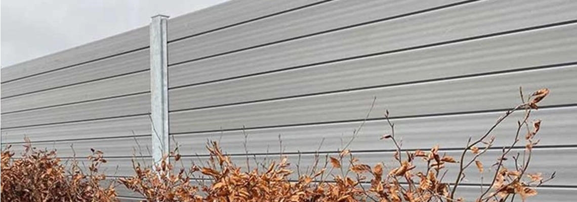 Hegn til skoler: afskærmning/støjhegn